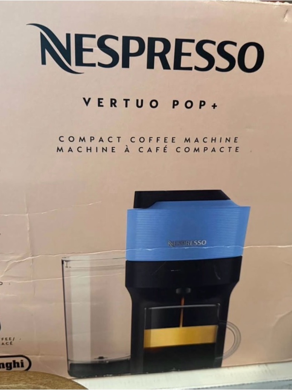 Nespresso Single-Serve Coffee Maker - Light Blue and Black